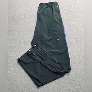Nike Dri Fit Lightweight Zipper Hems/Logo Basketball Jogger Black Men Size L
